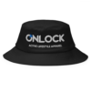 ONLOCK Logo Slogan Flexfit Bucket Hat - Black