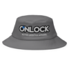 ONLOCK Logo Slogan Flexfit Bucket Hat - Grey