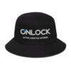 ONLOCK Logo Slogan Denim Bucket Hat - Denim