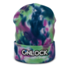 ONLOCK Logo Slogan Tie-dye Beanie - Purple Passion