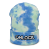 ONLOCK Logo Slogan Tie-dye Beanie - Sky