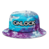 ONLOCK Logo Slogan Tie-dye Bucket Hat