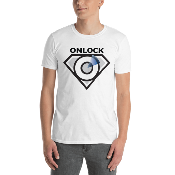 ONLOCK O Brand Name Shield - Men / White