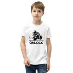 ONLOCK Motorcycle Blast Off - Boys / White