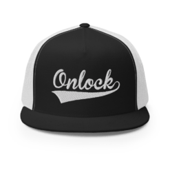ONLOCK Team Player White Trucker Cap - Black / White