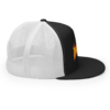 ONLOCK Yellow Red Flames Gnar Trucker Cap - Black / White