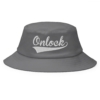 ONLOCK Team Player White Flexfit Bucket Hat - Grey