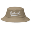 ONLOCK Team Player White Flexfit Bucket Hat - Khaki