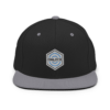 ONLOCK Hex Brand Light Snapback Hat - Black / Silver