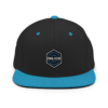 ONLOCK Hex Brand Dark Snapback Hat - Black / Teal