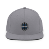 ONLOCK Hex Brand Dark Snapback Hat - Silver