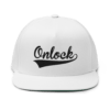 ONLOCK Team Player White Flat Bill Cap - White