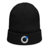 ONLOCK O Radar Organic Ribbed Beanie - Black
