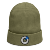 ONLOCK O Radar Organic Ribbed Beanie - Olive Green