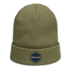 ONLOCK Hex Brand Dark Organic Ribbed Beanie - Olive Green