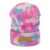 ONLOCK Yellow Red Flames Gnar Tie-dye Beanie - Cotton Candy