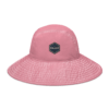 ONLOCK Hex Brand Dark Wide Brim Bucket Hat - Pink
