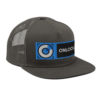 ONLOCK Blue Rectangle Mesh Back Snapback Right Front