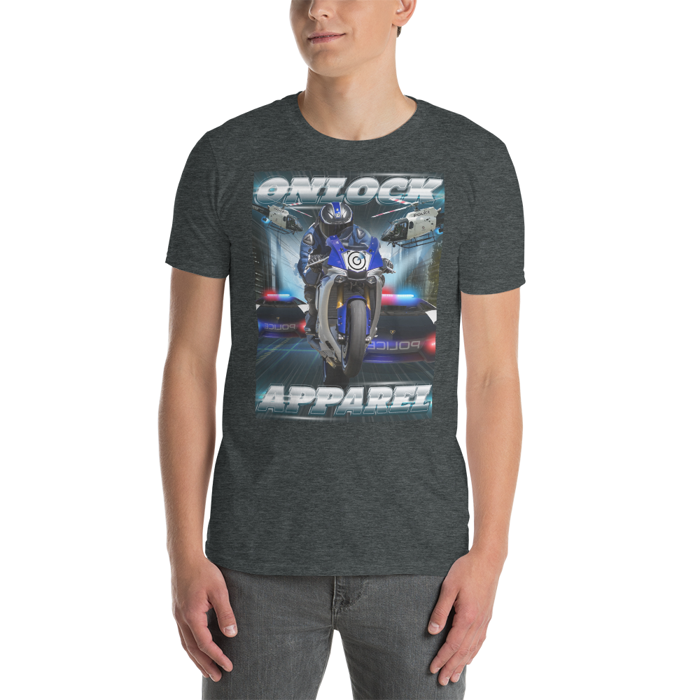 ONLOCK Don't Stop For Cops - Men / Dark Heather ONLOCK Don't Stop For Cops - Men / Dark Heather